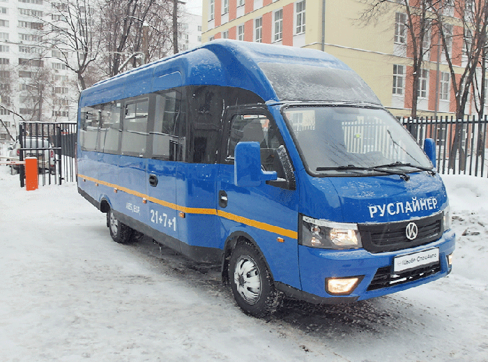 «Руслайнер-728» — новый автобус от «Швабе-Спецавто»