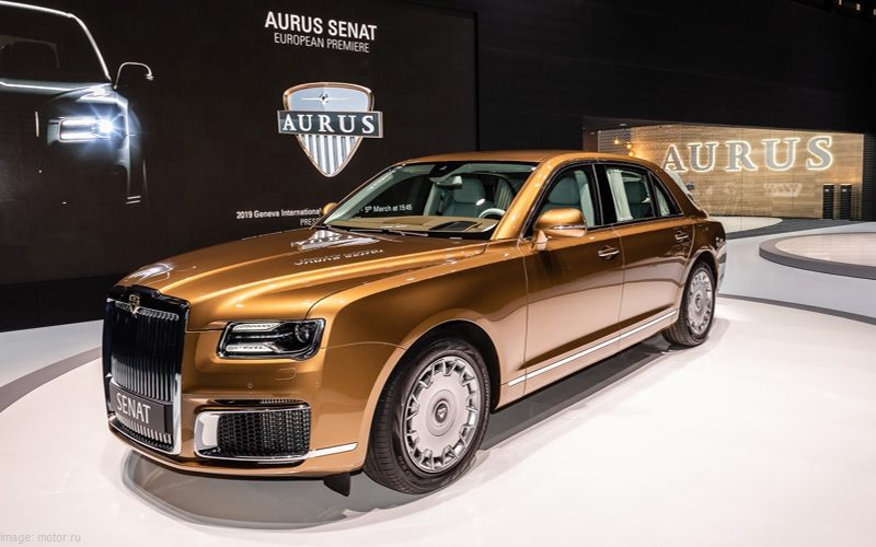 The export of AURUS vehicles has started