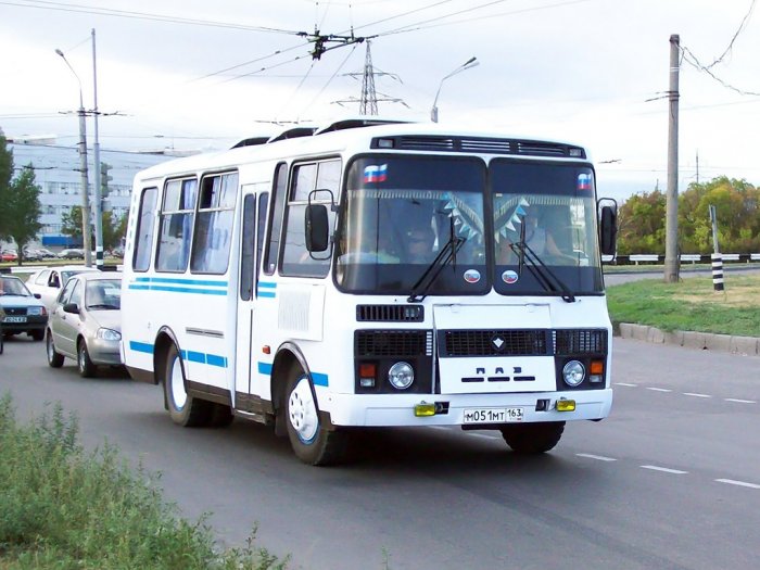 В парке автобусов в России преобладают российские машины